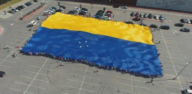 У Сумах розгорнуть найбільший прапор України