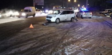 Ввечері у Сумах три авто потрапили в ДТП