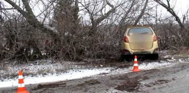 У Сумах водій врізався в дерево: є травмовані (відео)