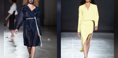 Две ярчайшие модели Global Fashion Space представили украинские бренды на Ukrainian Fashion week