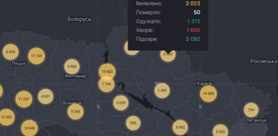 На Сумщині – 107 нових випадків COVID-19