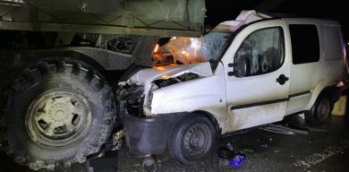 На Охтирщині Fiat Doblo зіткнувся із КРАЗом: загинула 27-річна жінка