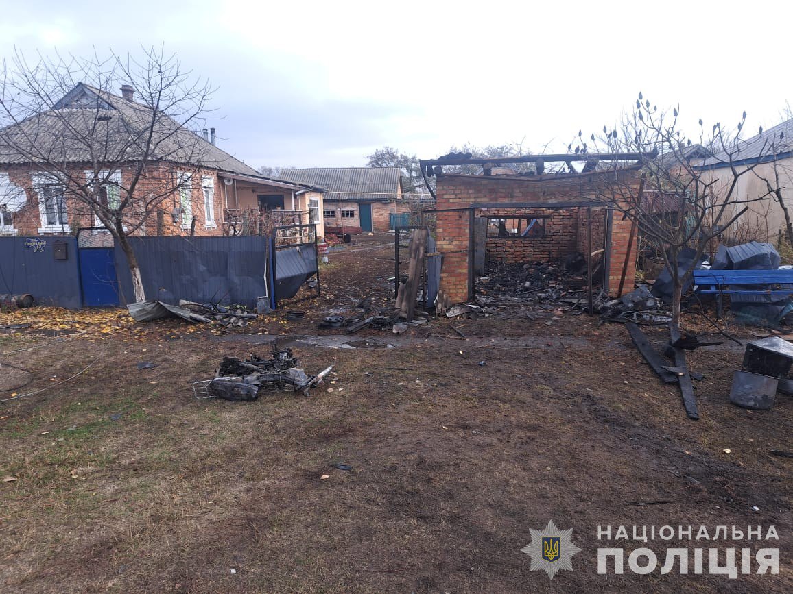 У поліції показали наслідки обстрілів за минулу добу