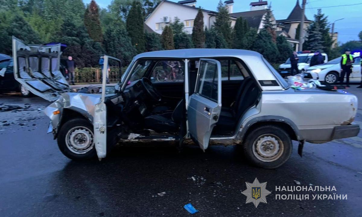 В Охтирці сталася ДТП на зустрічній смузі: двоє потерпілих