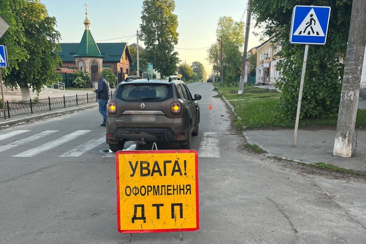 Чотири дорожньо-транспортні пригоди сталися за минулу добу на Сумщині