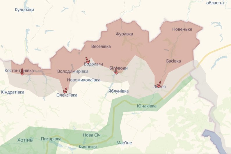 На Сумщині розширилася “сіра” зона