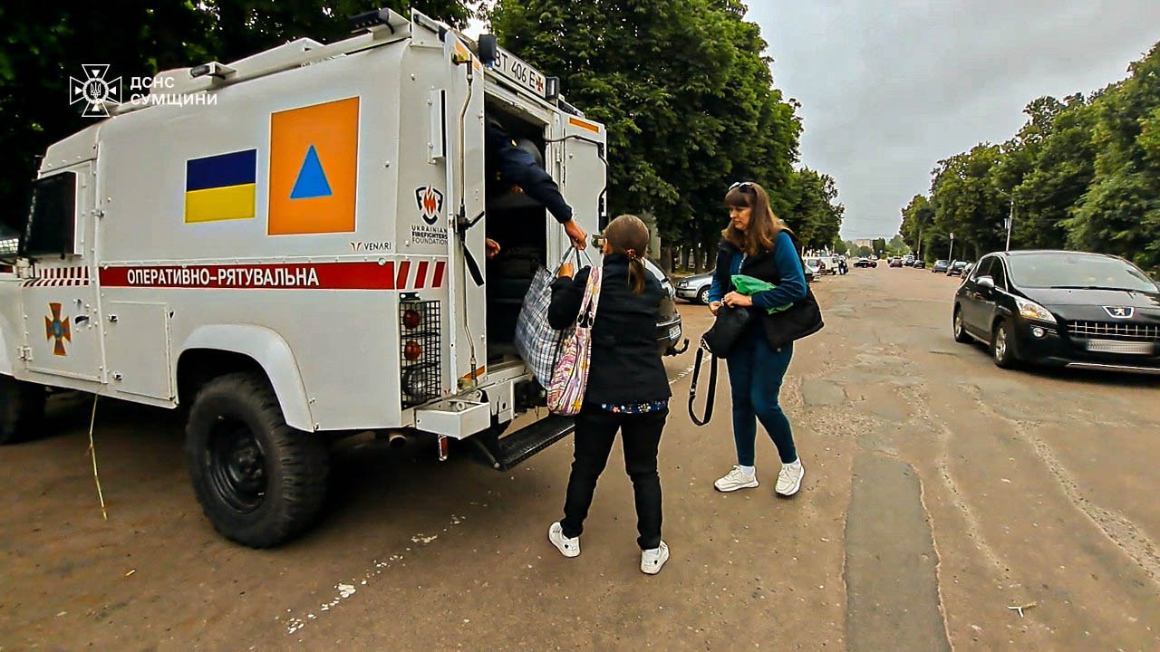 Рятувальники провели чергову евакуацію на броньованих авто із Шалигинської громади