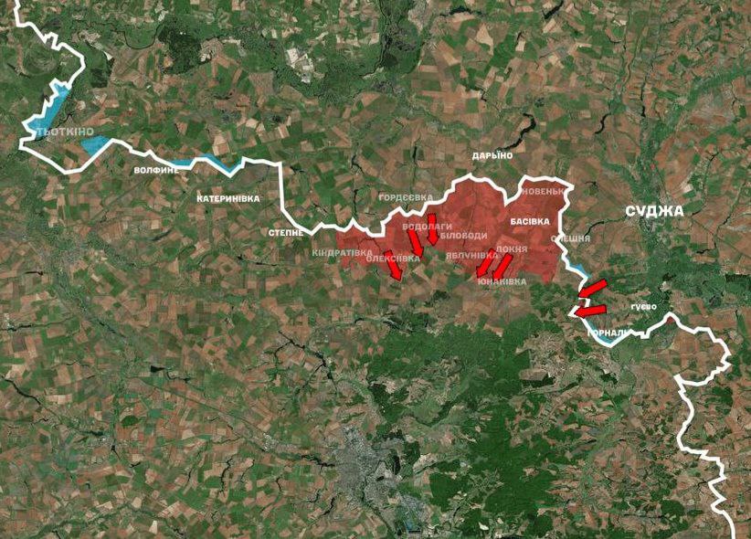 Ситуація на лінії фронту на Сумському напрямку