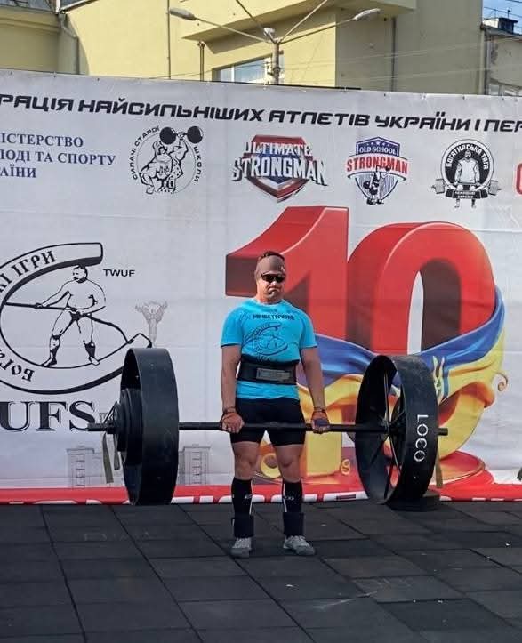 Гвардієць із Шостки став абсолютним переможцем богатирських змагань у Києві