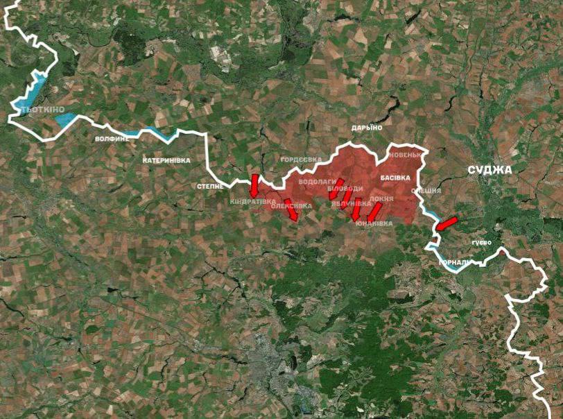 Ситуація на лінії фронту на Сумському напрямку 2 серпня