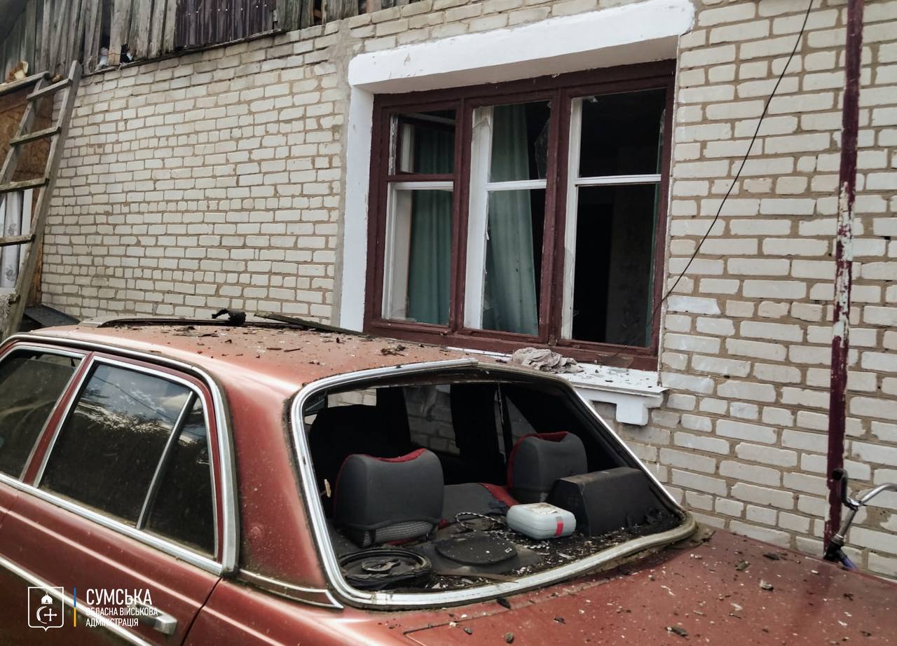 Сьогодні росіяни знову атакували цивільну інфраструктуру на Сумщині