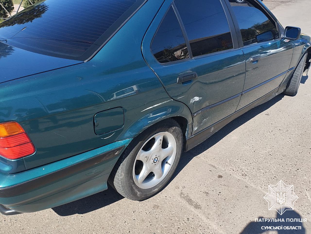 У Сумах не розминулися  BMW та Audi