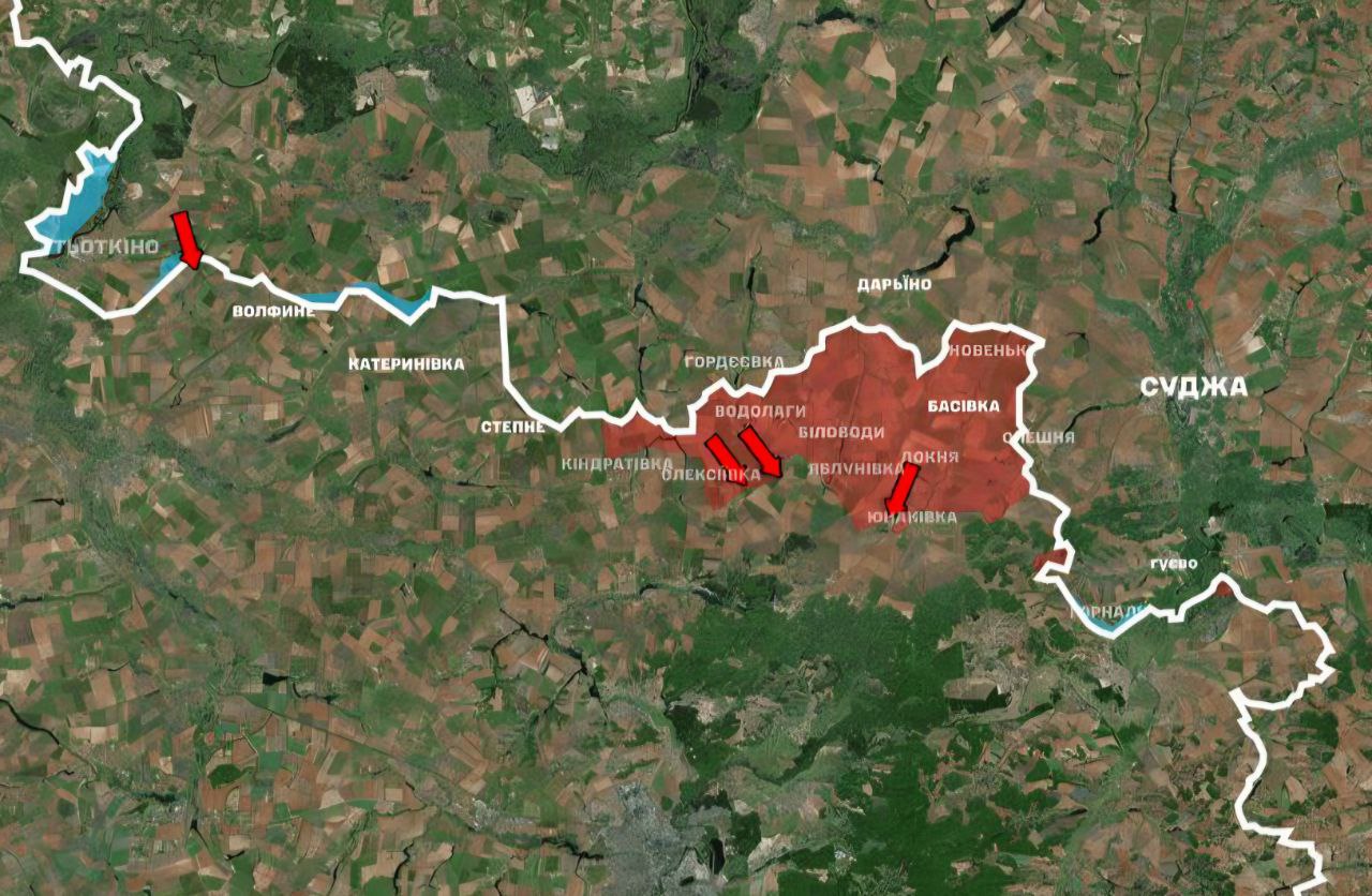 Ситуація на лінії фронту на Сумському напрямку 10 вересня