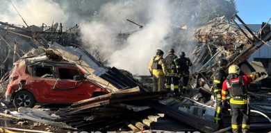 У Сумах на місці ворожого удару загинув охоронець