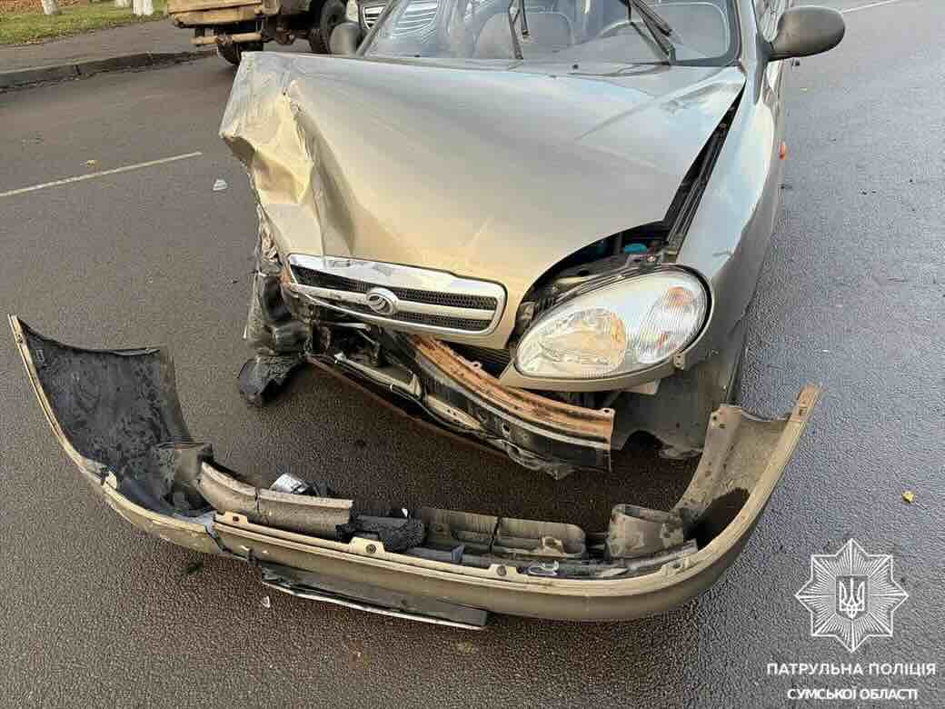 У Сумах в аварії травмовано 5-річного малюка