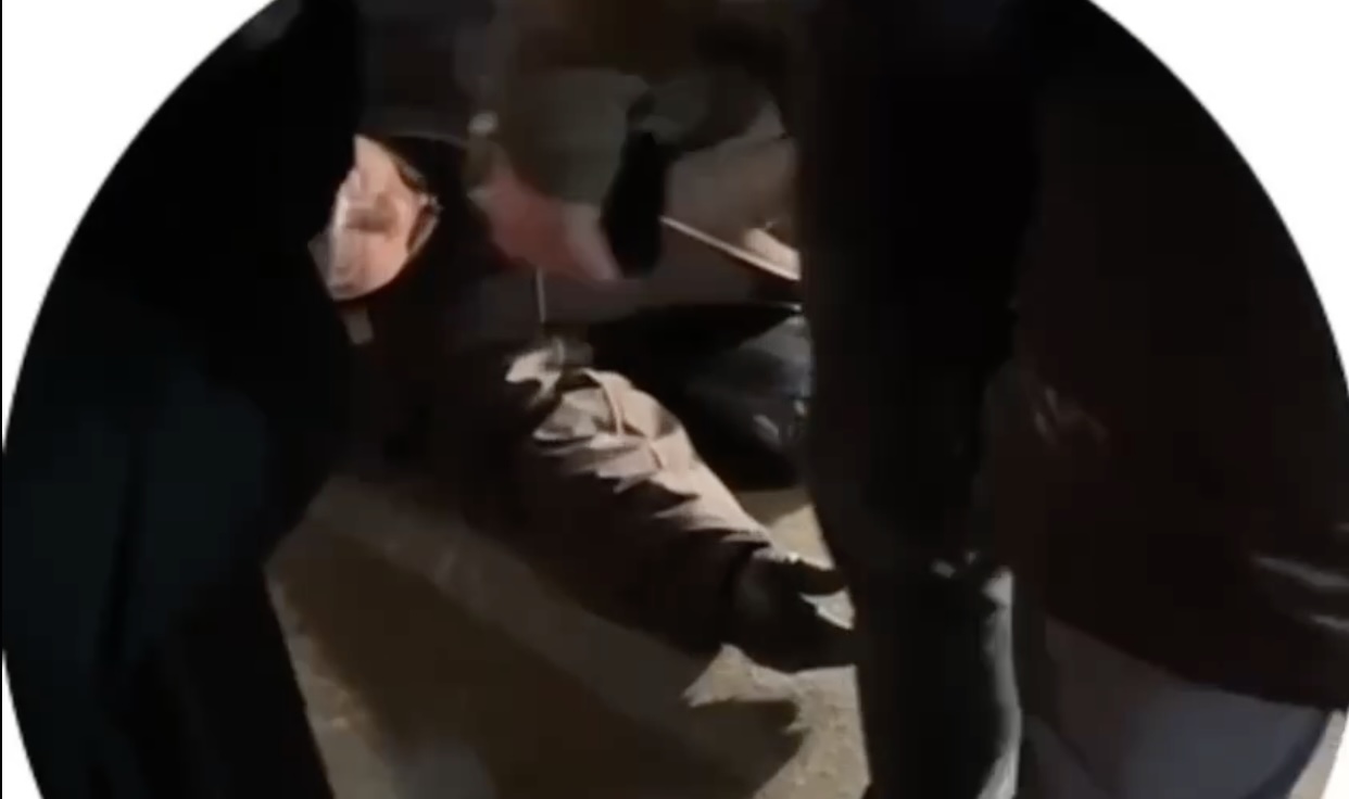 У Сумах водій в’їхав у натовп мітингувальників на проспекті Лушпи