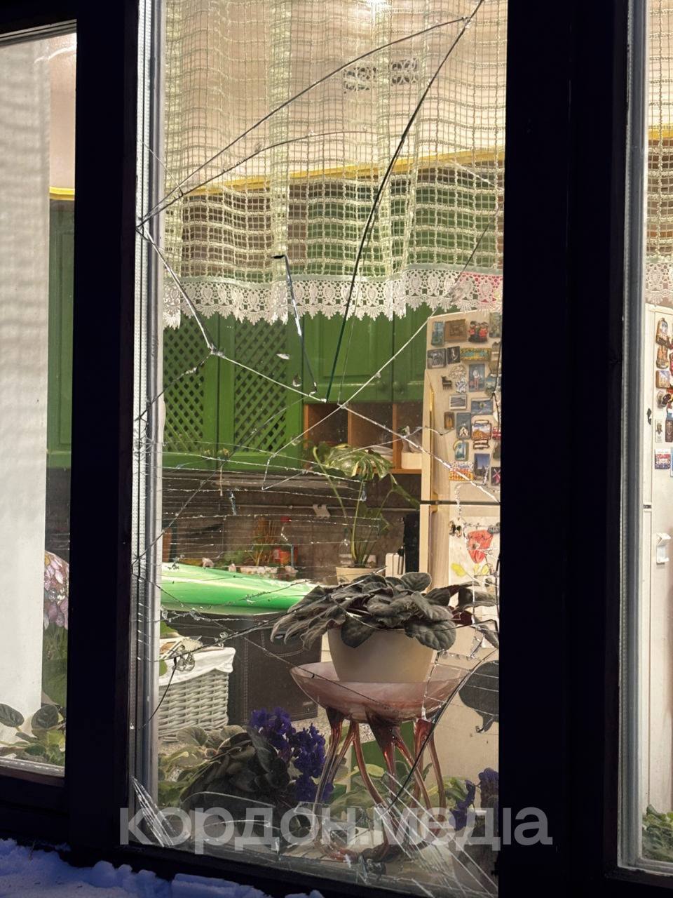 У Сумах ворожий БпЛА здетонував у нежитловій будівлі