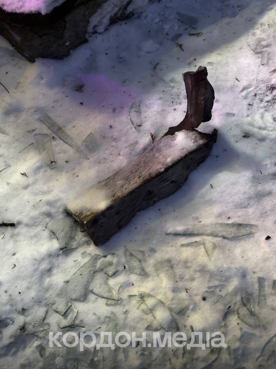 У Сумах ворожий БпЛА здетонував у нежитловій будівлі