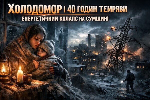 «Холодомор» і 40 годин темряви: жителі Сумщини вибухнули правдою про реальний стан енергетики
