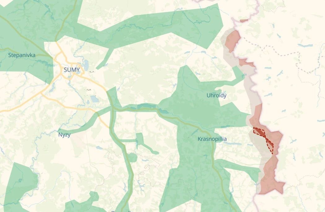 Росіяни сунуть уперед: Deep State підтвердив просування на Сумщині